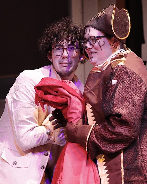 Sam Leeper plays Lumiere in Pullman High School Beauty and Beast